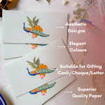 Load image into Gallery viewer, The Dance of Peacock Shagun/Cash Envelope