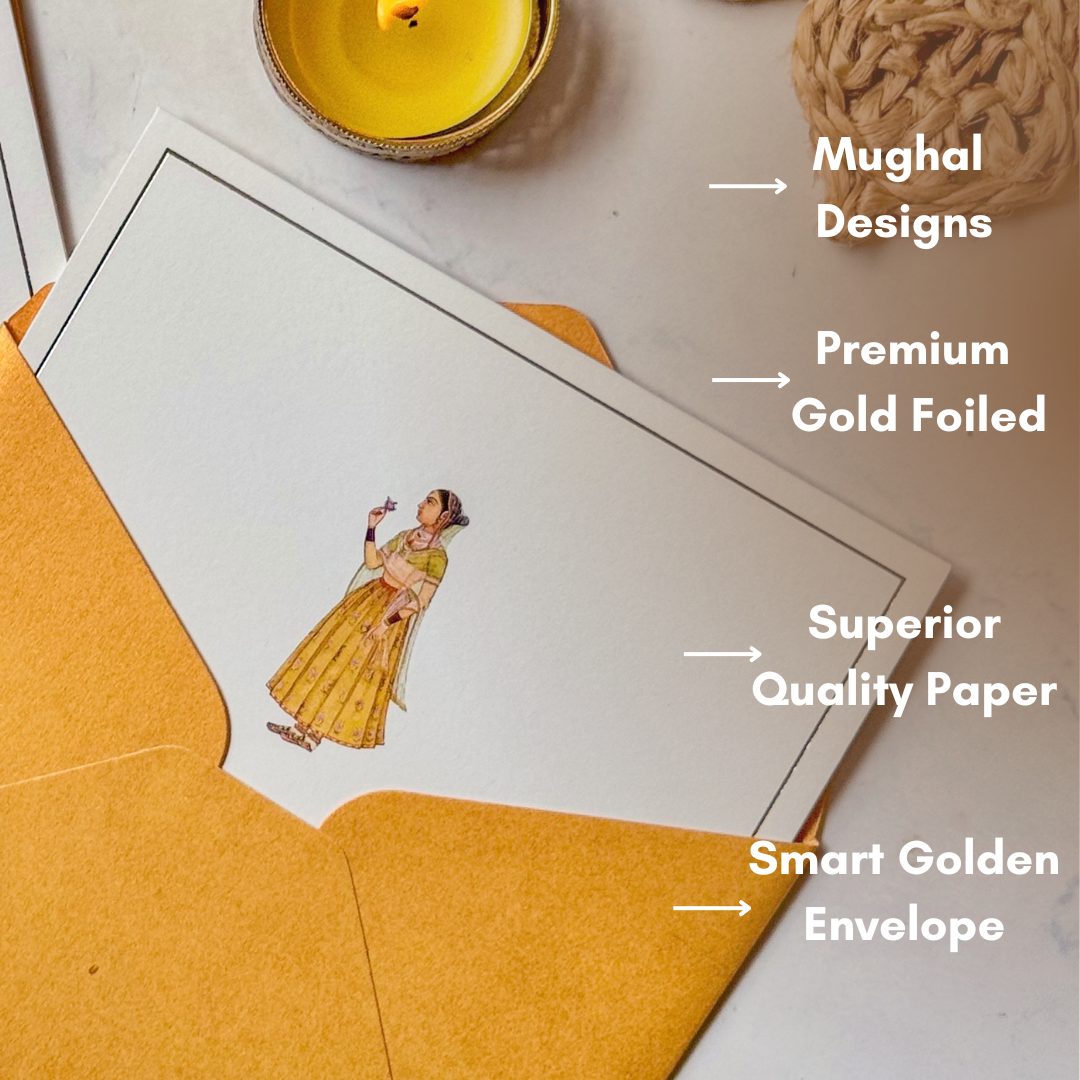 The Mughal Queen Notecards