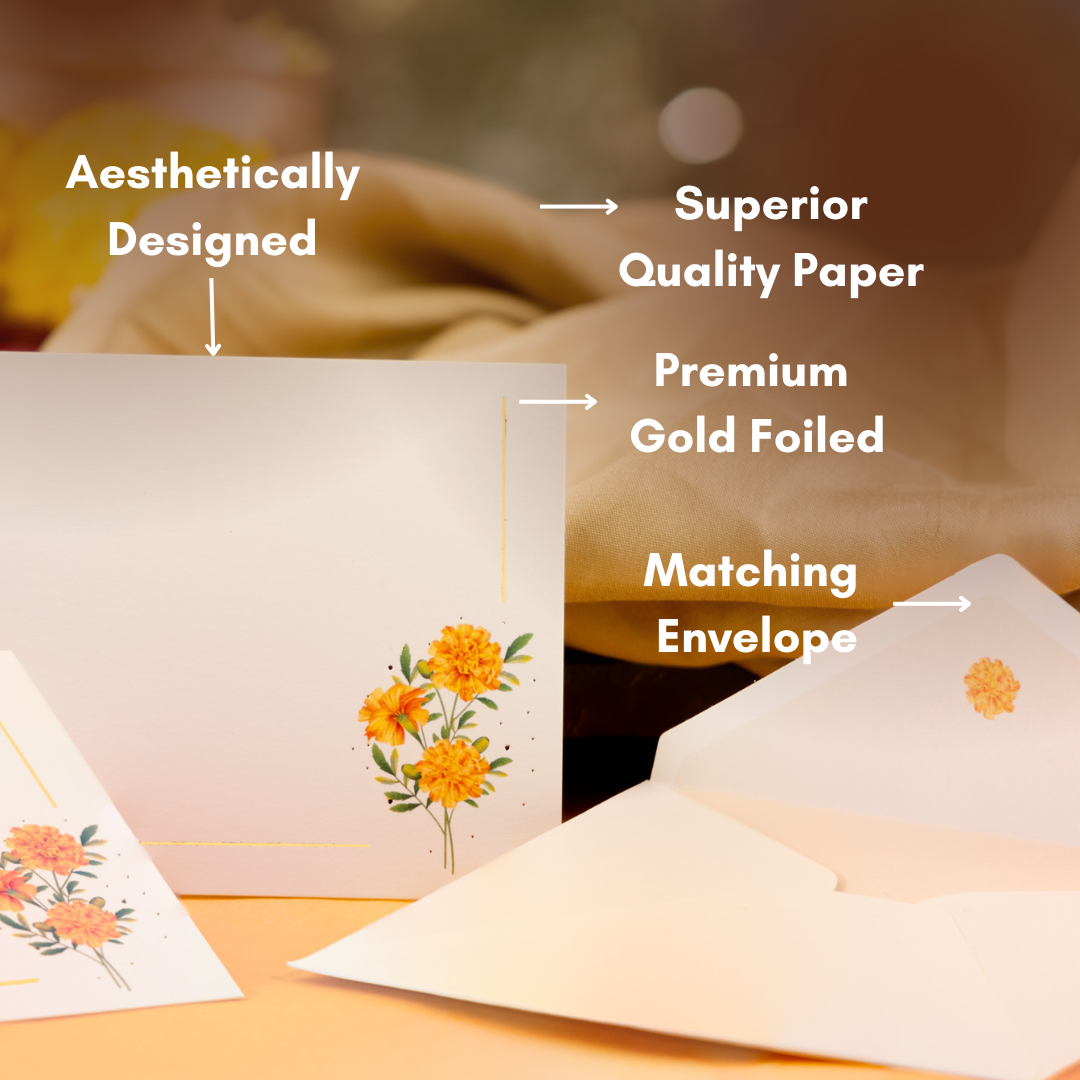 The Marigold Note Cards