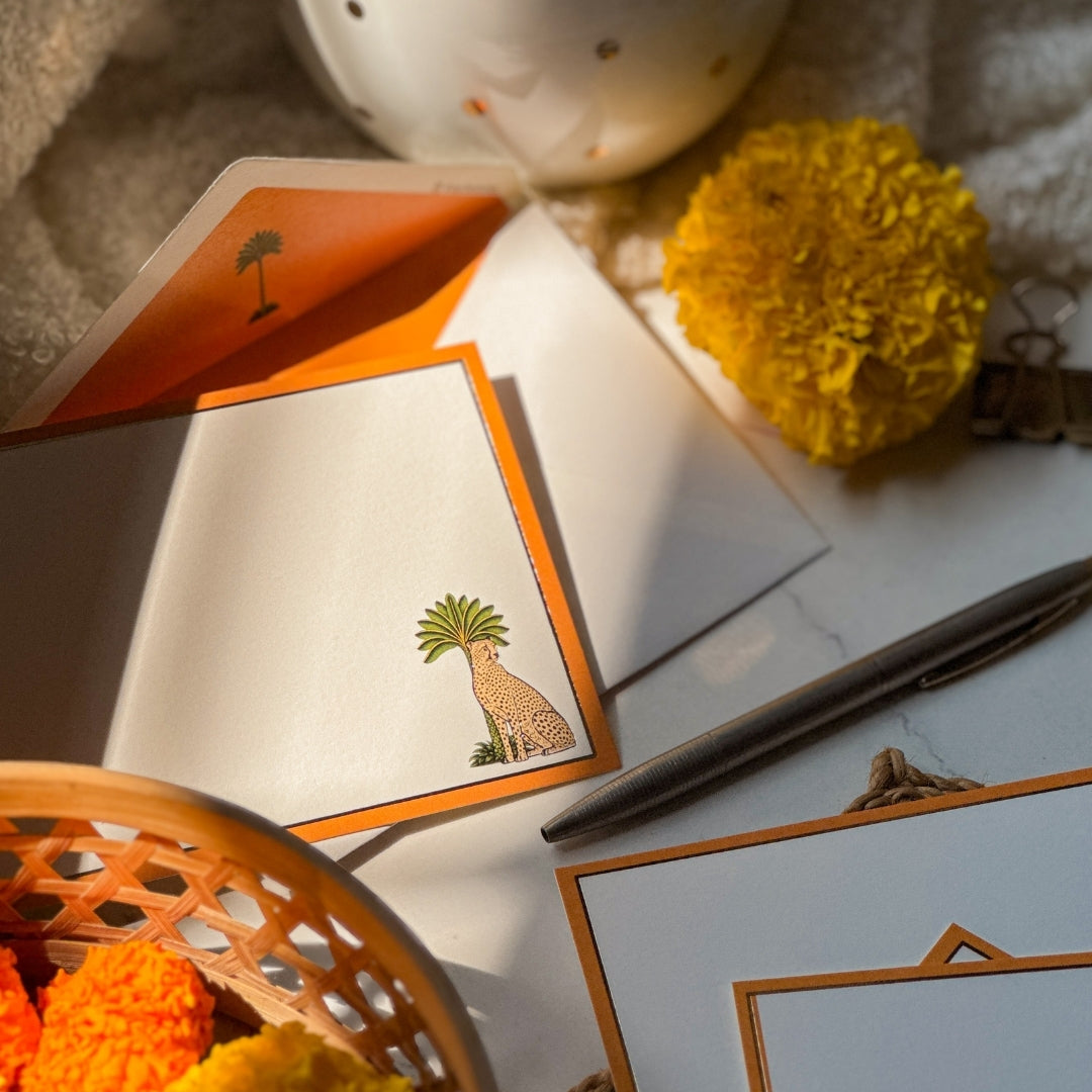 The Charismatic Cheetah Note Cards