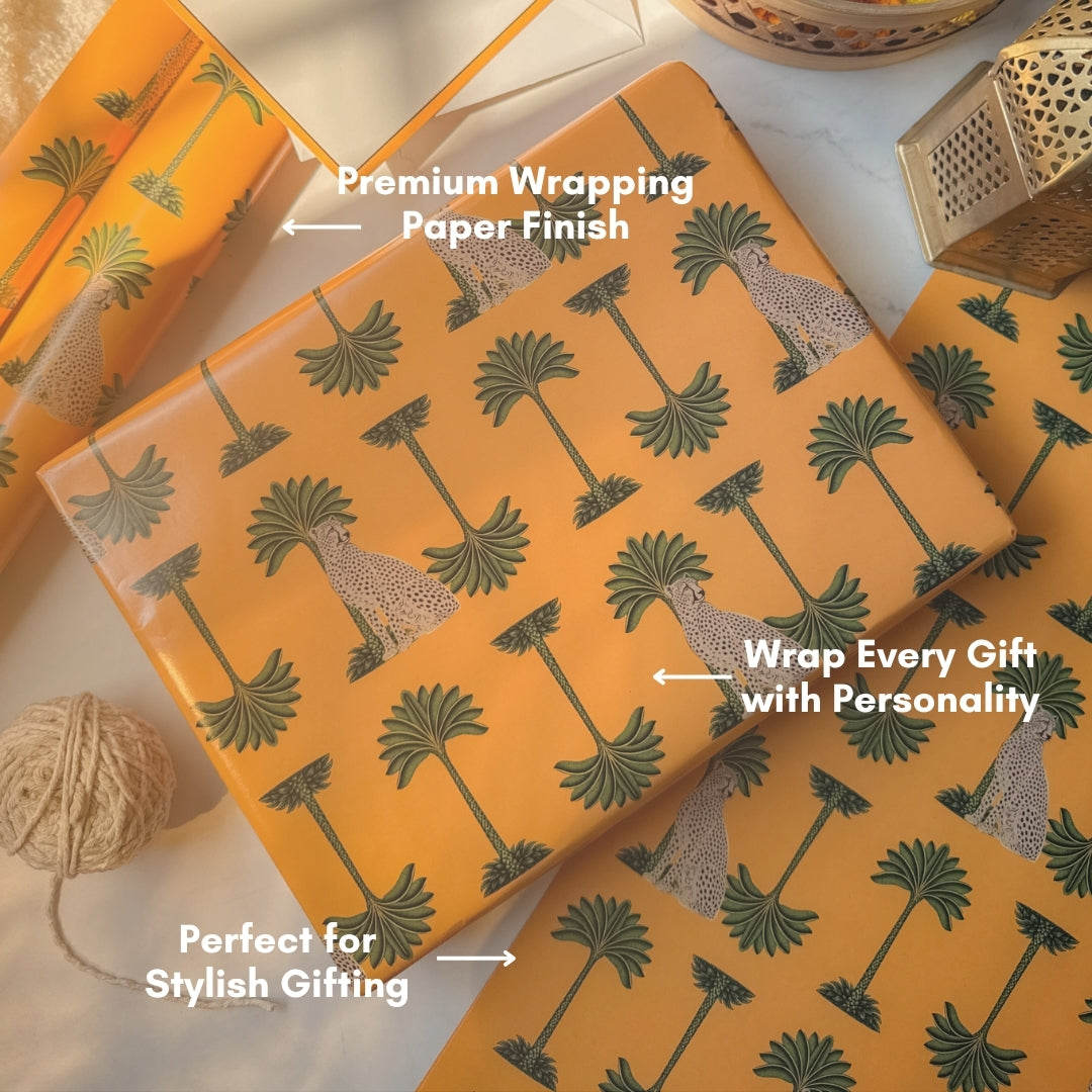 The Charismatic Cheetah Gift Wrapping Paper