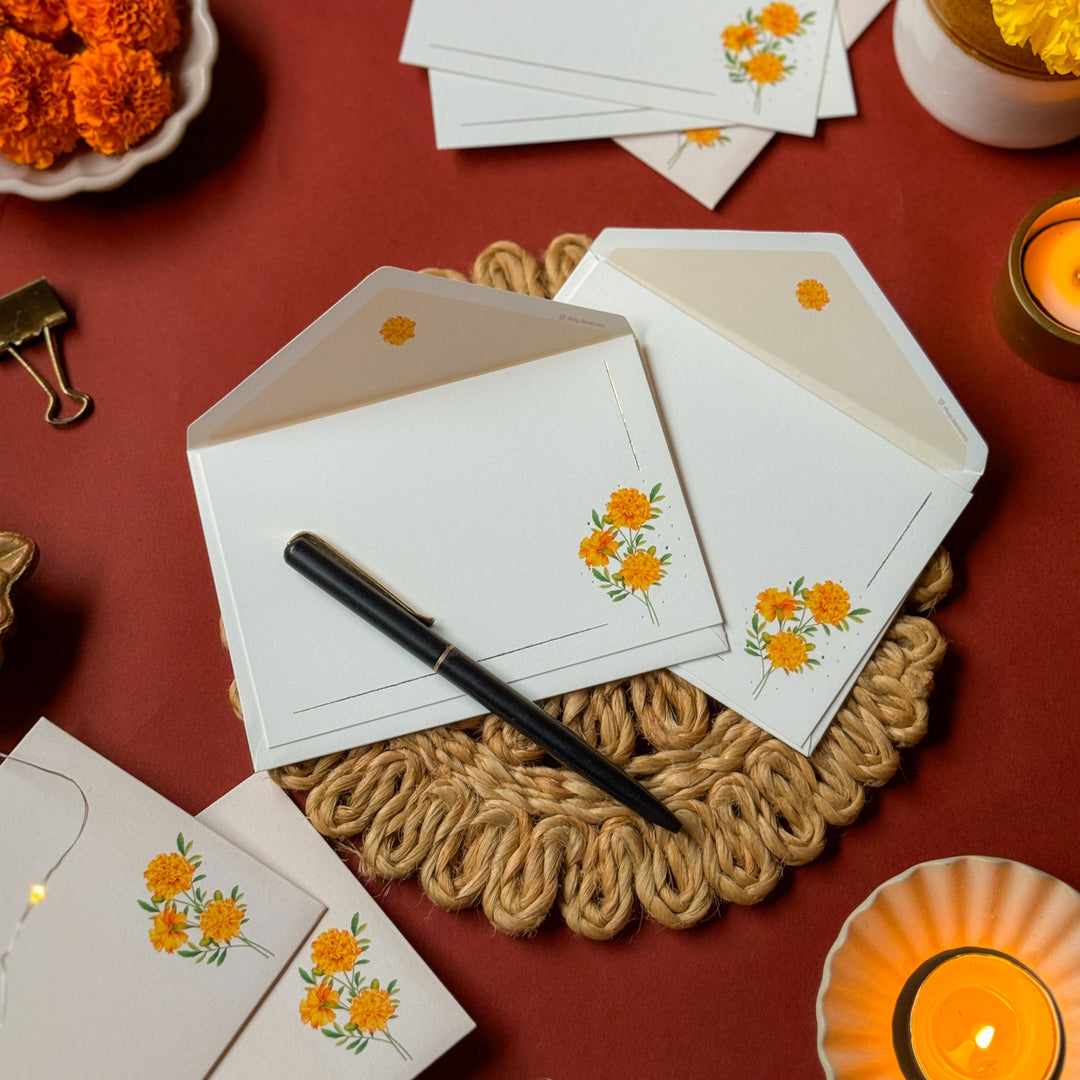 The Marigold Note Cards