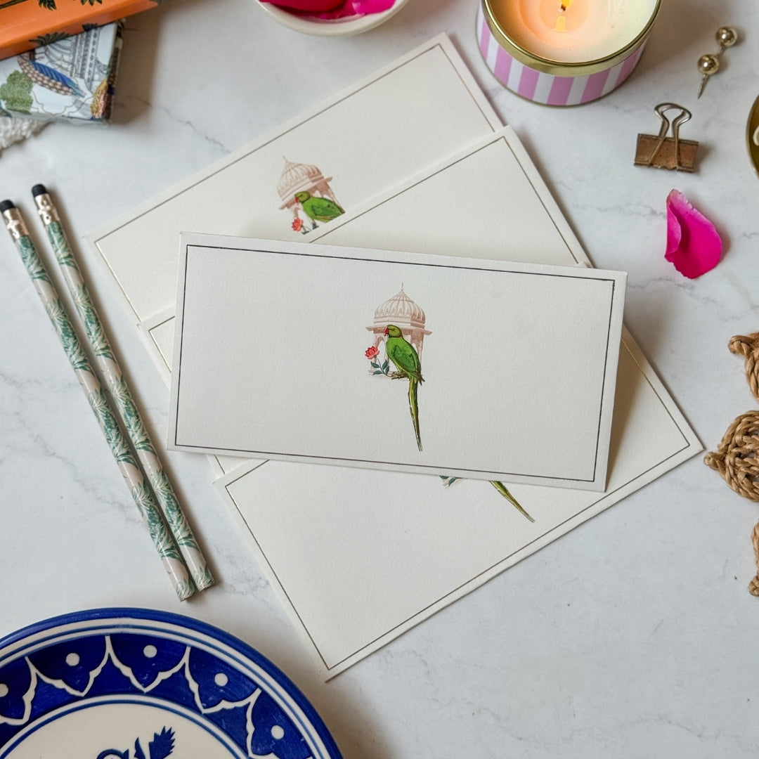 The Indian Parakeet Money/Shagun Envelope