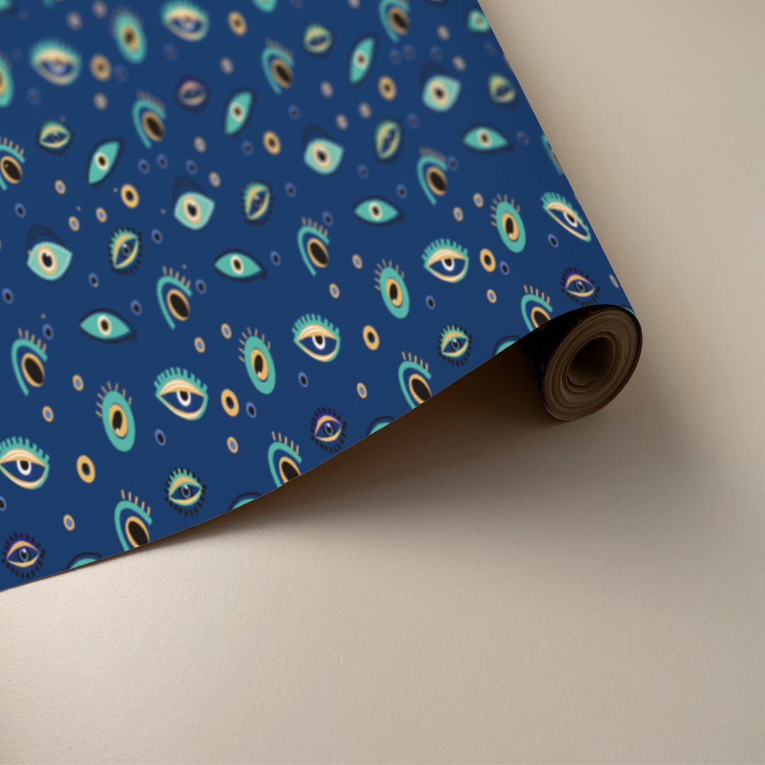 The Evil Eye Wrapping Paper - Shop Bestories