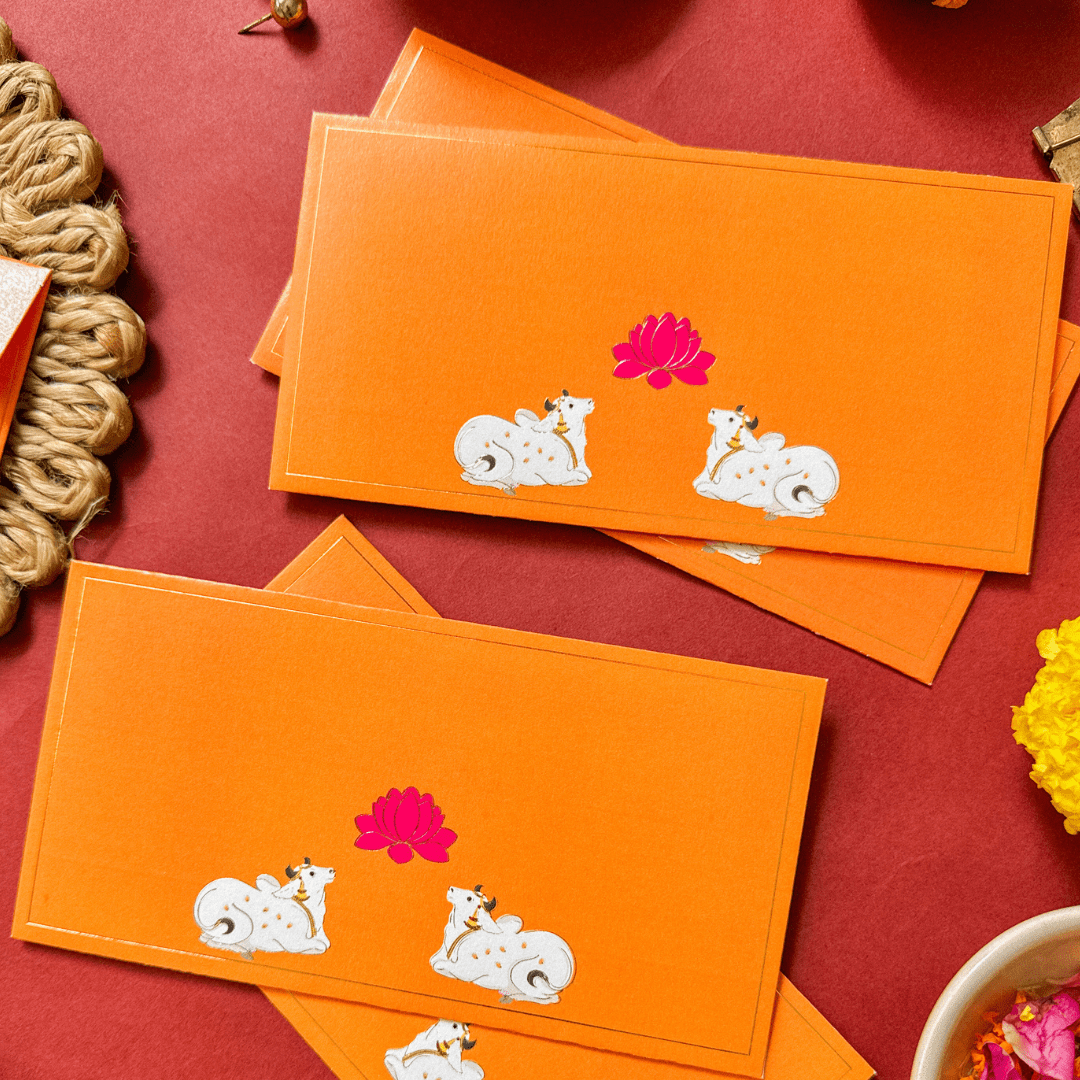 The Indian Pichwai Money/Shagun Envelope - Shop Bestories