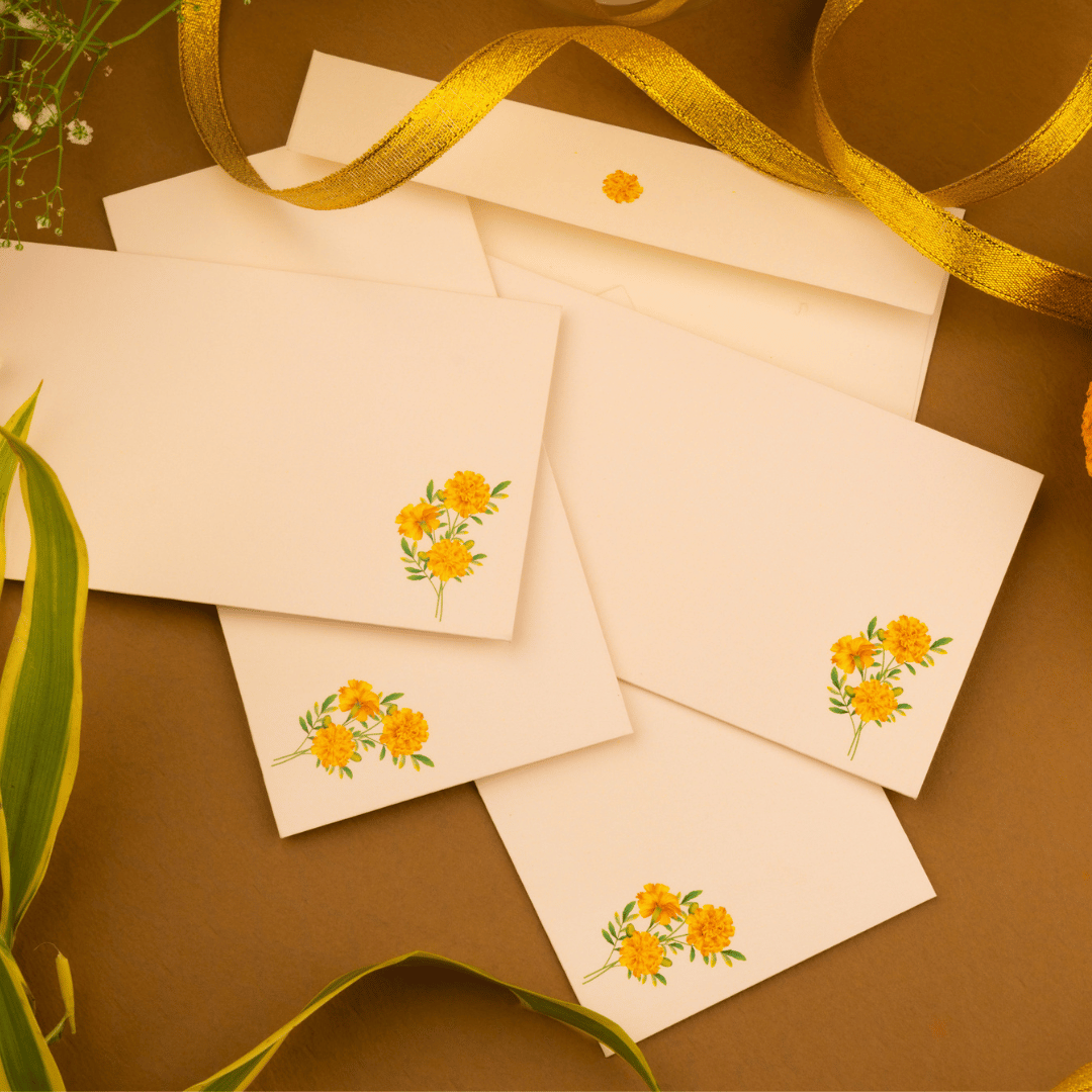 The Marigold Money/Shagun Envelopes - Shop Bestories