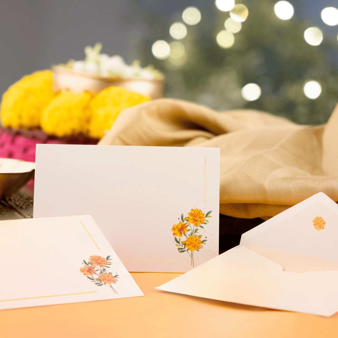 The Marigold Note Cards - Shop Bestories