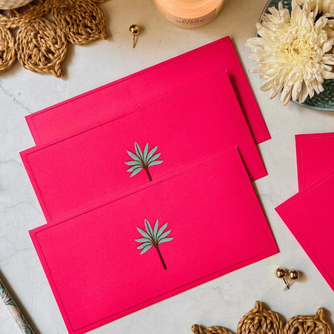 The Royal Palm Money/Shagun Envelopes - Shop Bestories